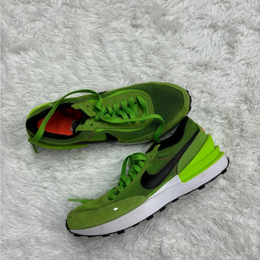 Nike Waffle One 'Electric Green' (GS) - Picture 3 of 9